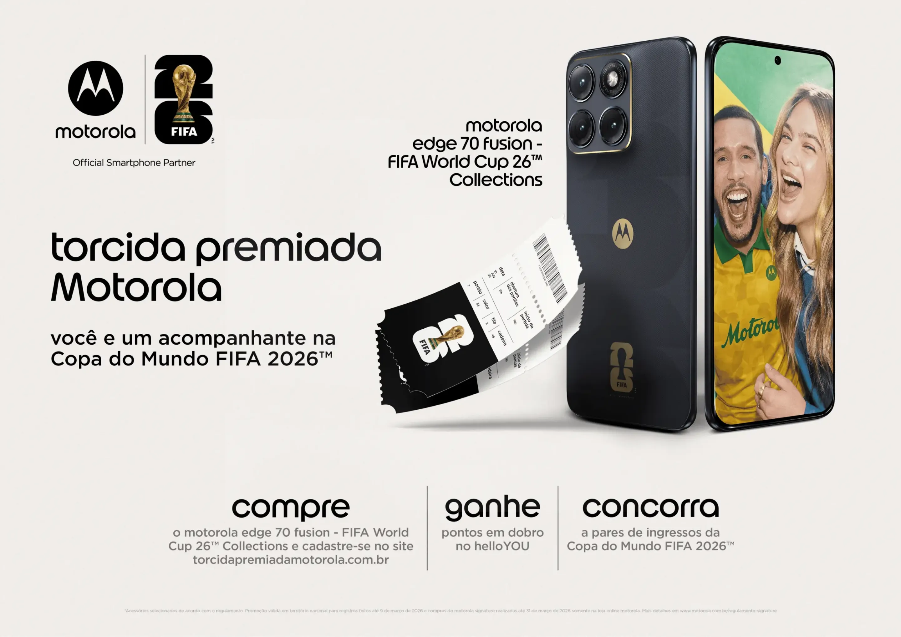 Torcida Premiada Motorola – Compre, Ganhe, Concorra